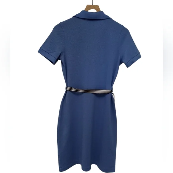 Brooks Brothers Steel Blue Polo Collar Mini Dress - Picture 6 of 7